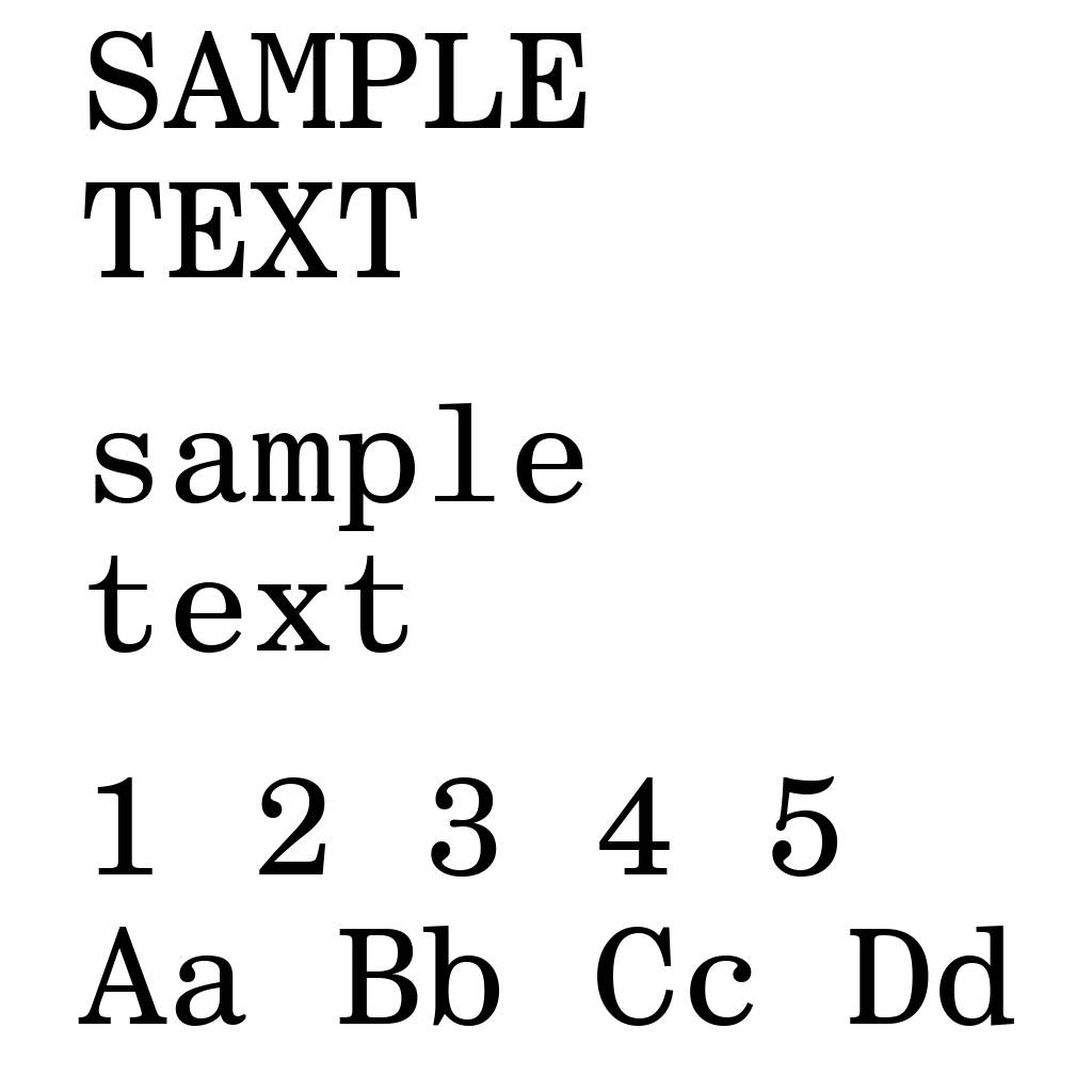 Century Schoolbook Monospace BT