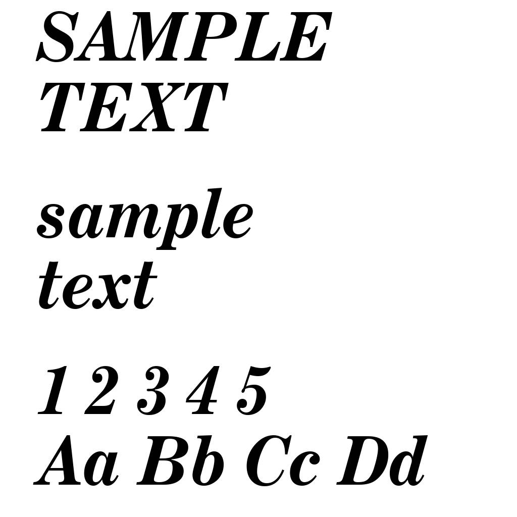 Century Expanded Bold Italic BT