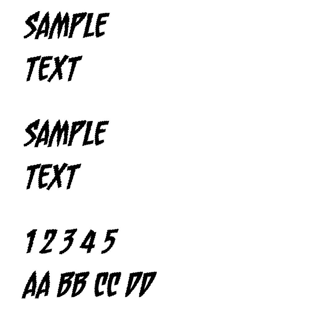 Chainsawz BB Italic