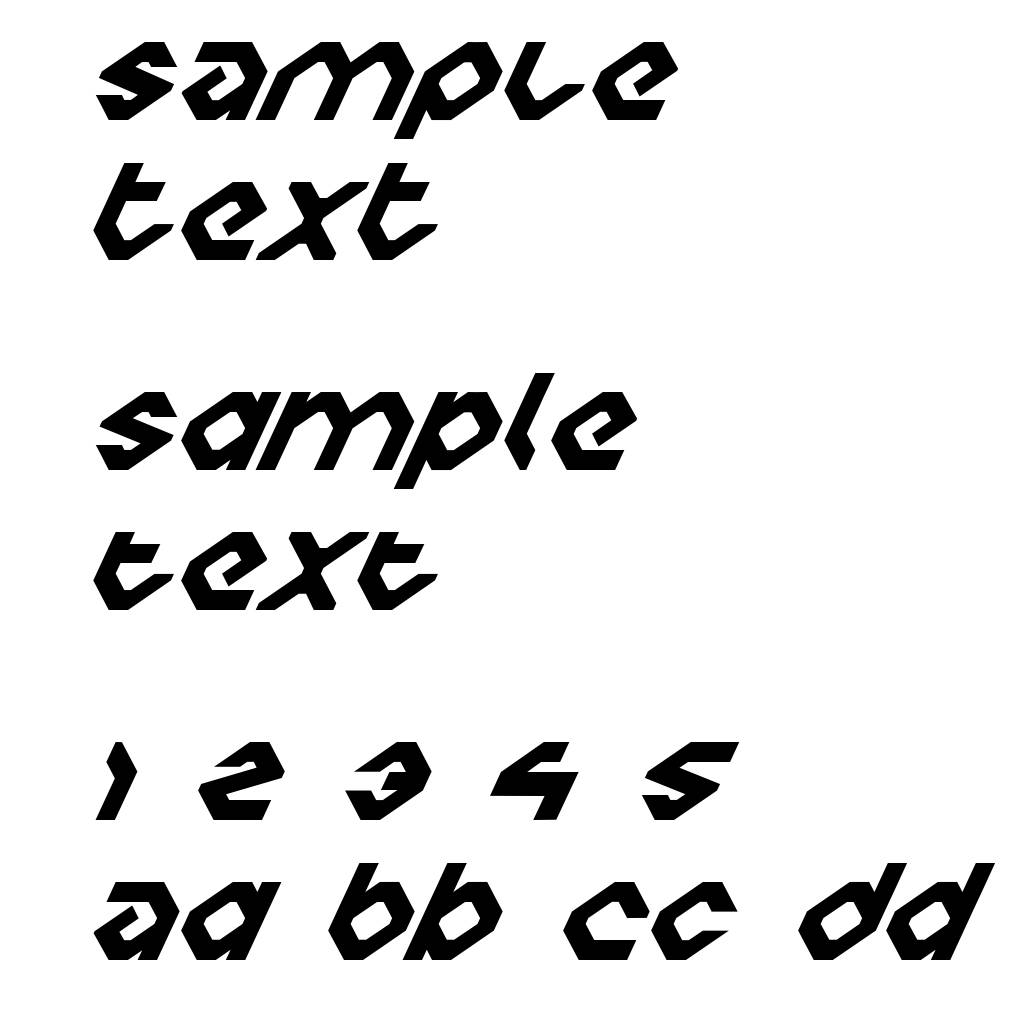 Charlie's Angles Italic