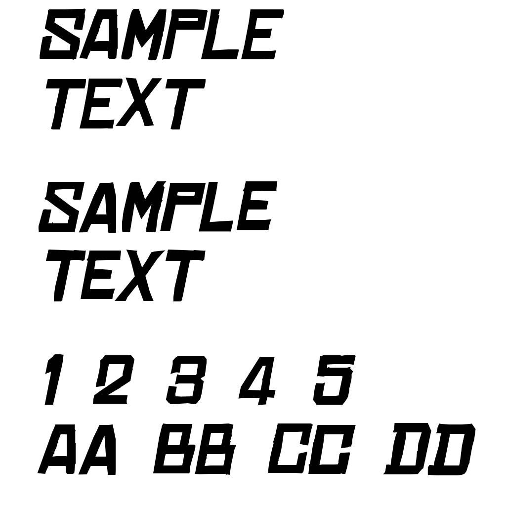 Chinese Rocks Xp Bold Italic