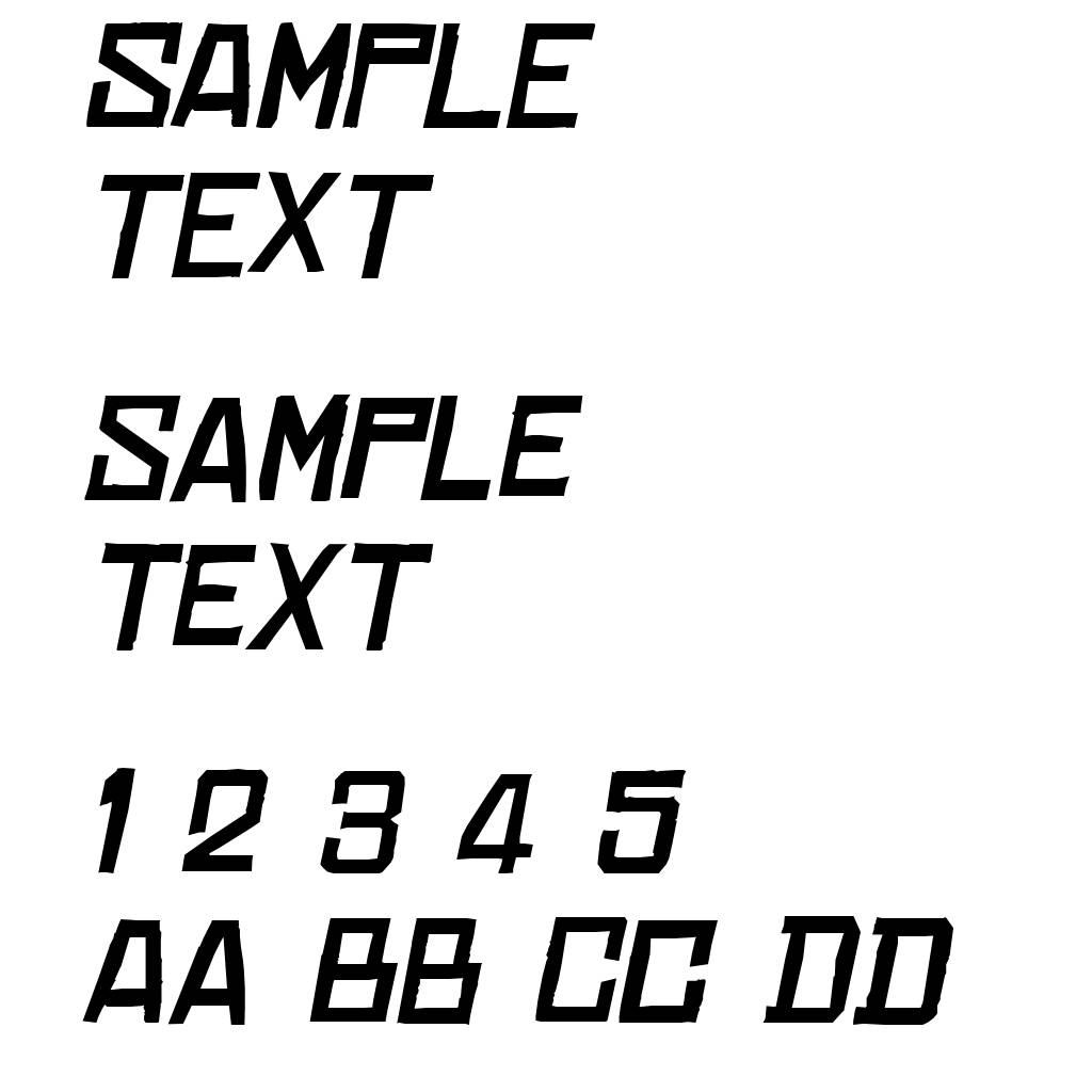 Chinese Rocks Xp Italic
