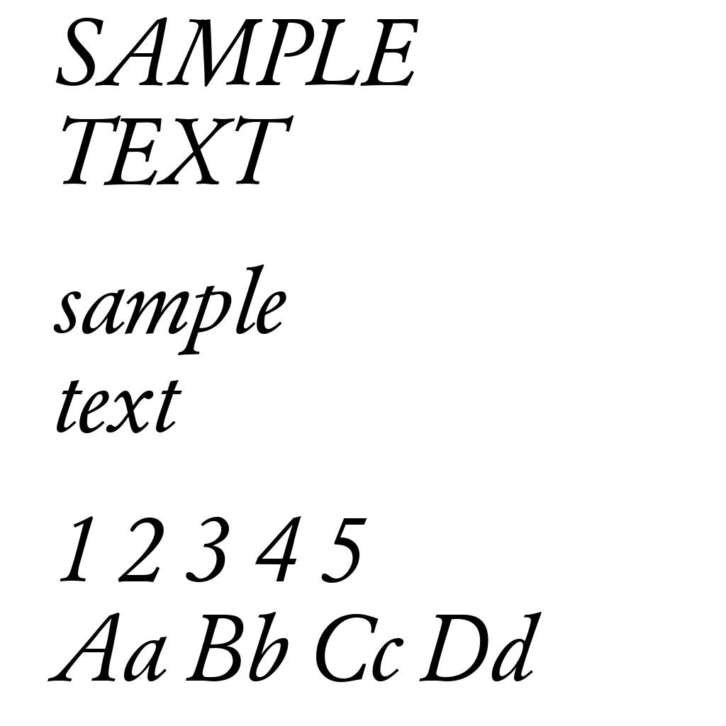 ClassicGarfeld Italic