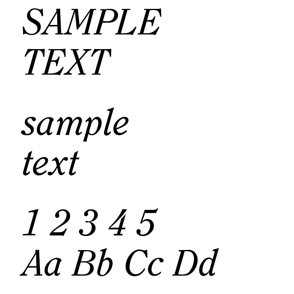 Clearface-Italic