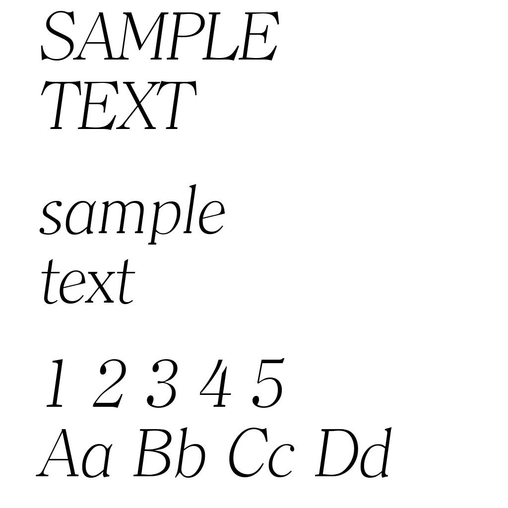 ClearfaceSerial-Xlight-Italic