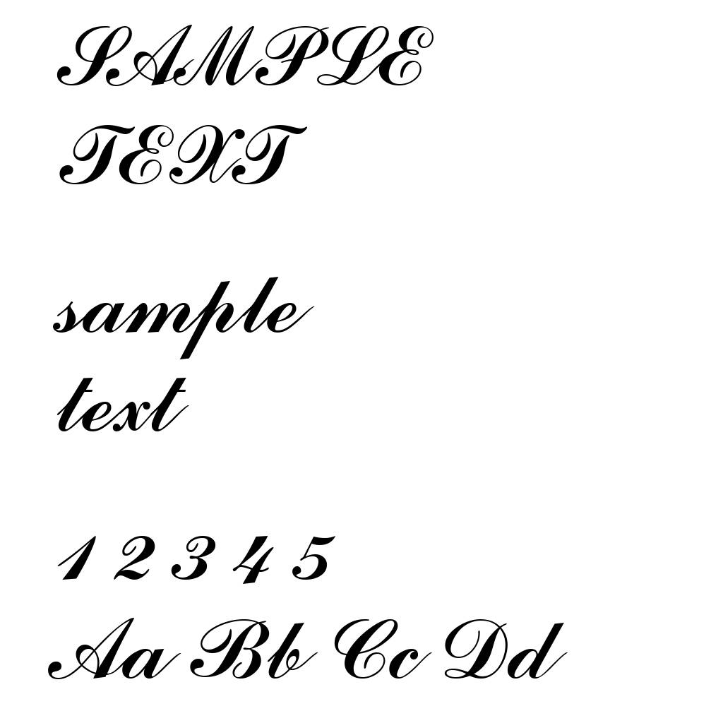 Commercial Script BT
