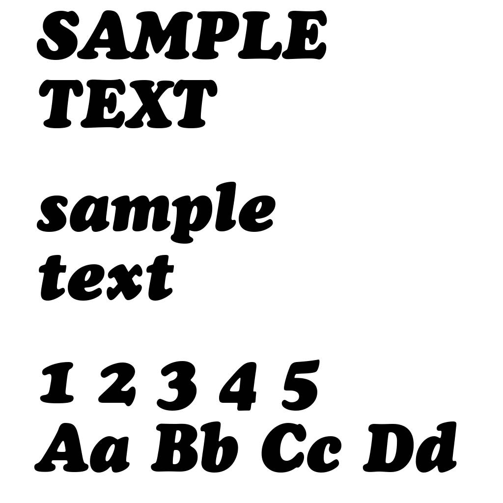 Cooper Black Italic Headline BT