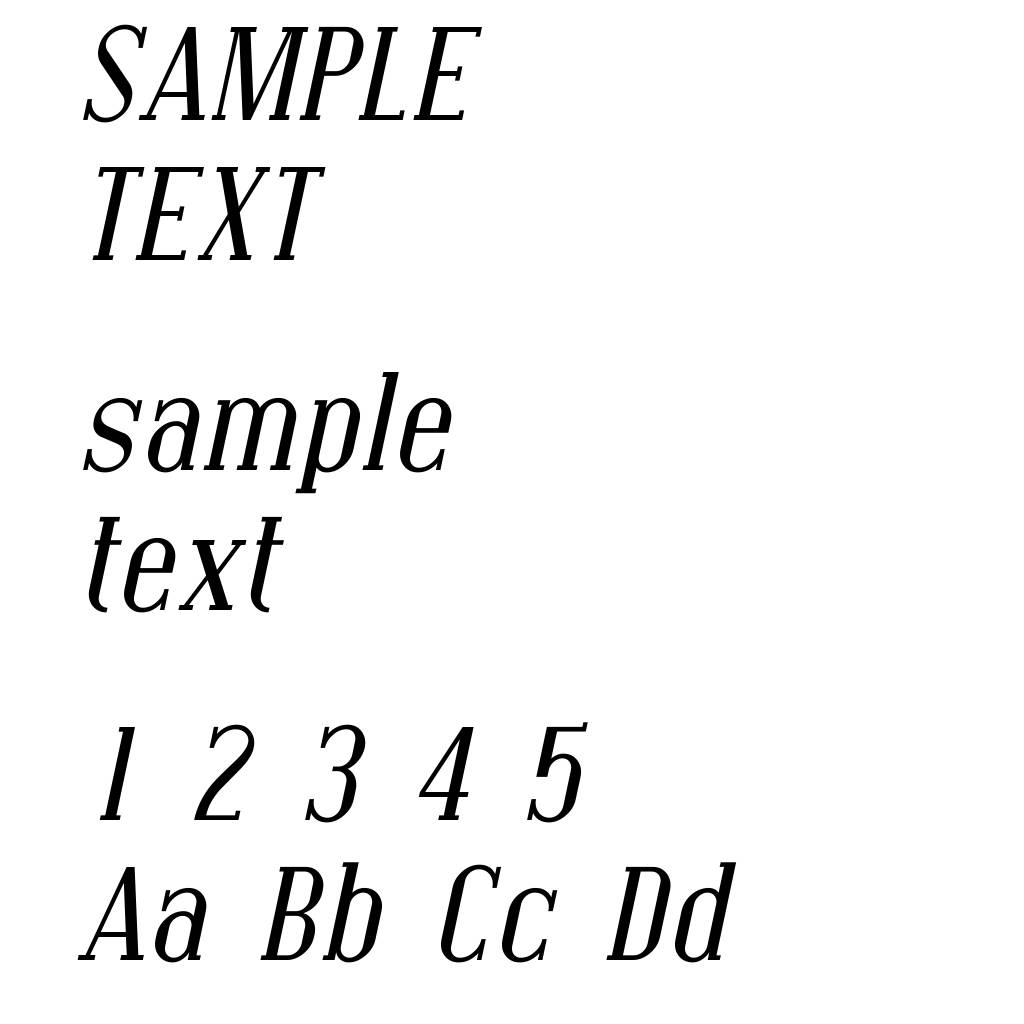 Covington Italic