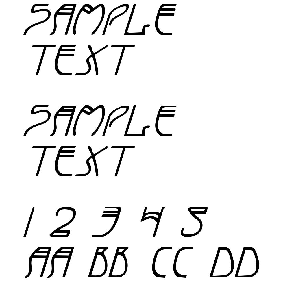 Coyote Deco Italic
