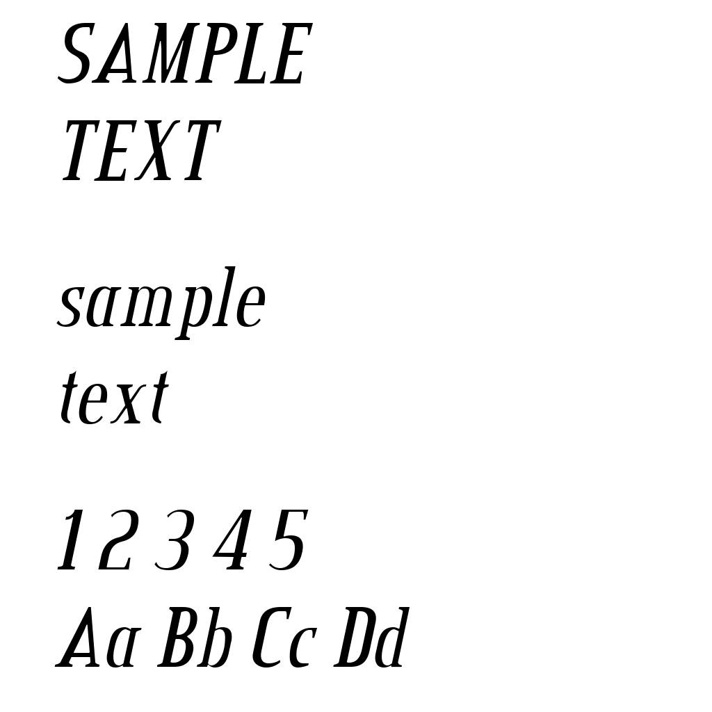 Credit Valley Italic