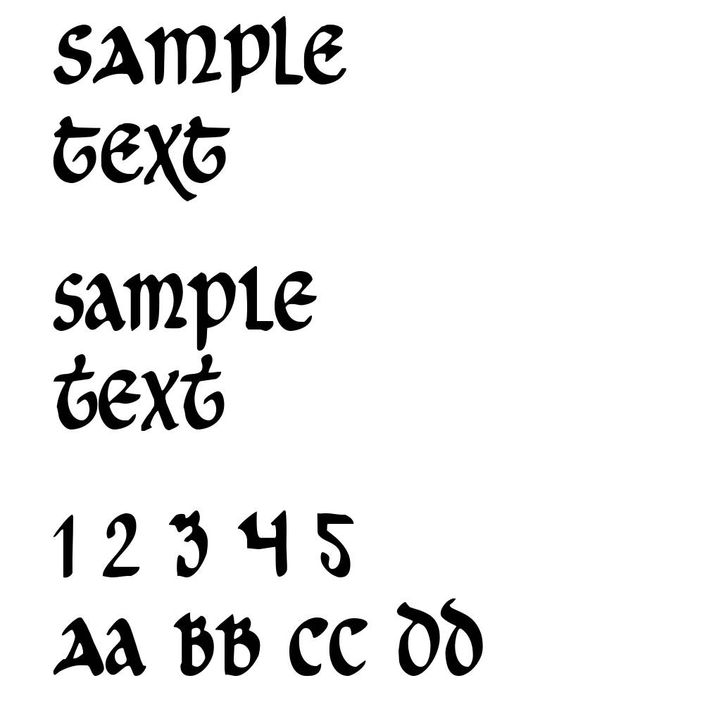 Cry Uncial Condensed