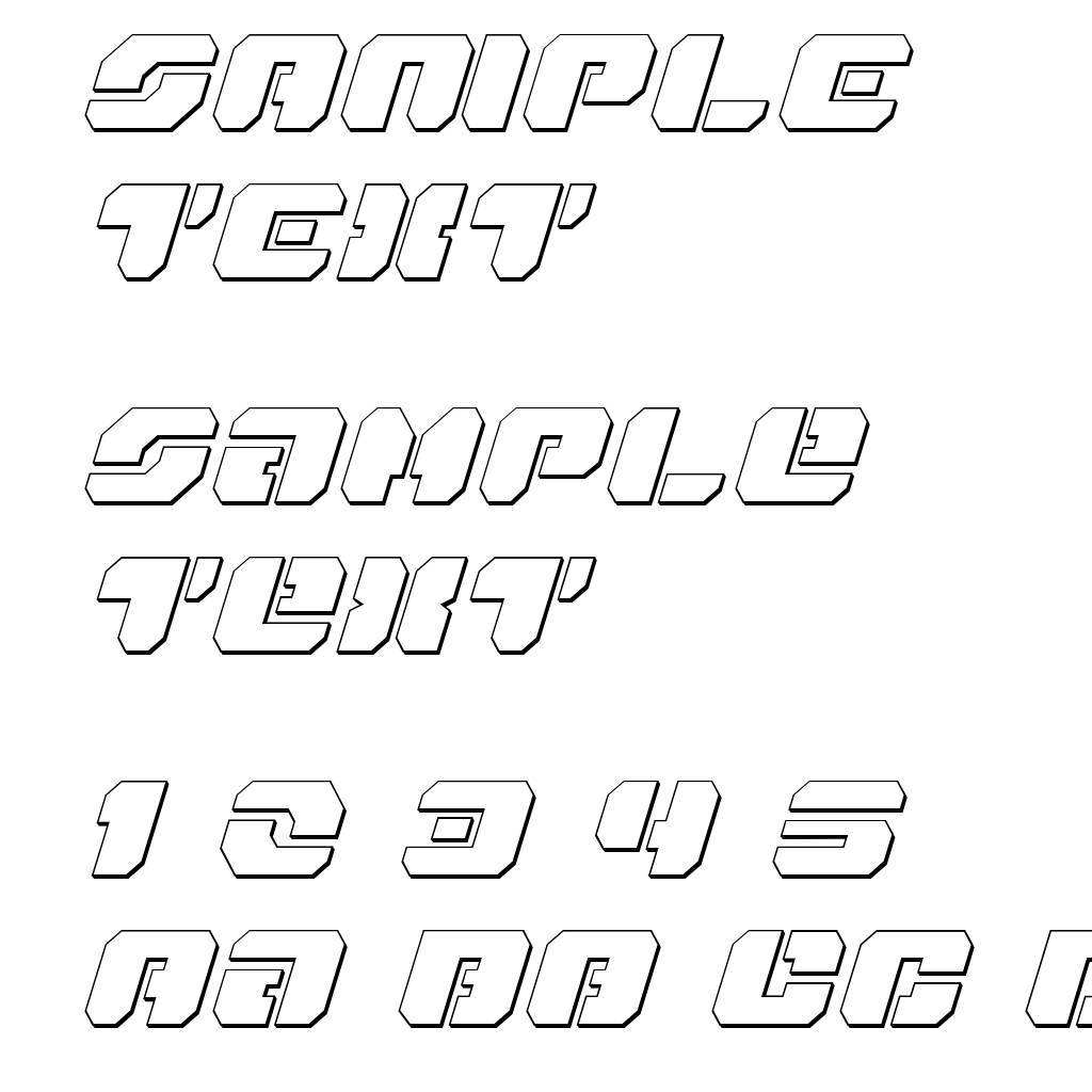Dan Stargate Outline Italic