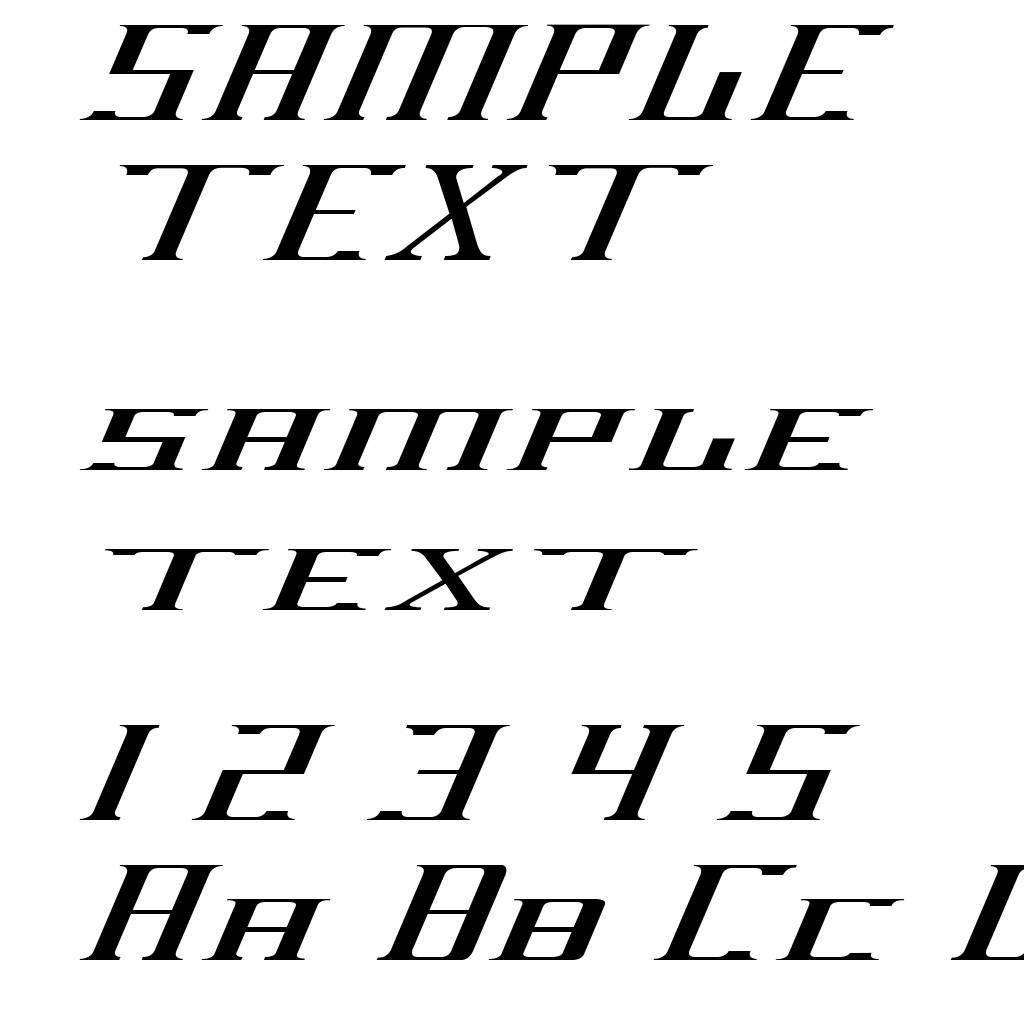 DarkWind Expanded Italic