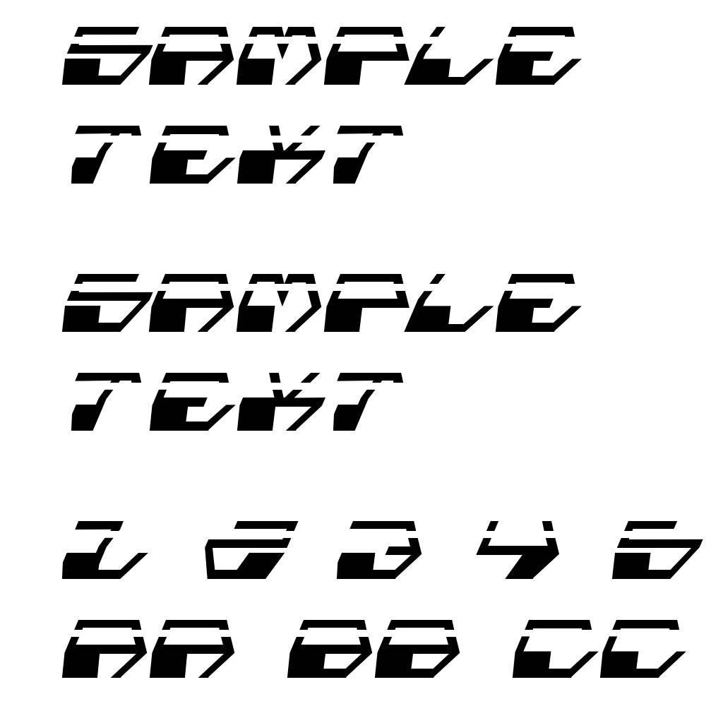 Deranian Laser Italic