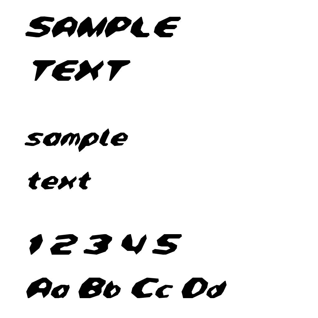 Detonator Condensed Italic