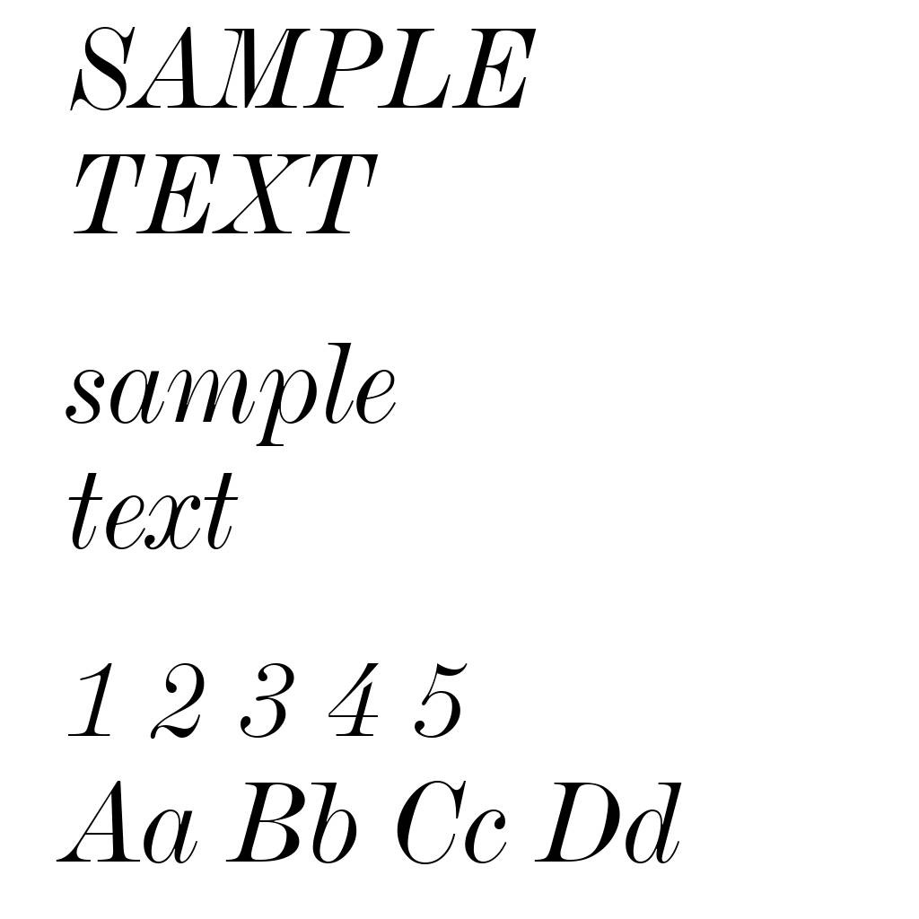 De Vinne Italic BT