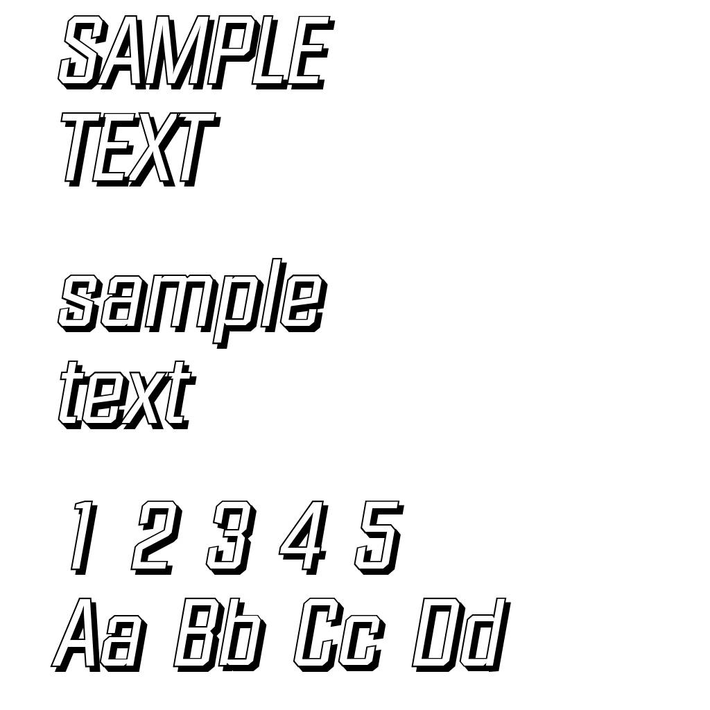 DiamanteShadow-Italic