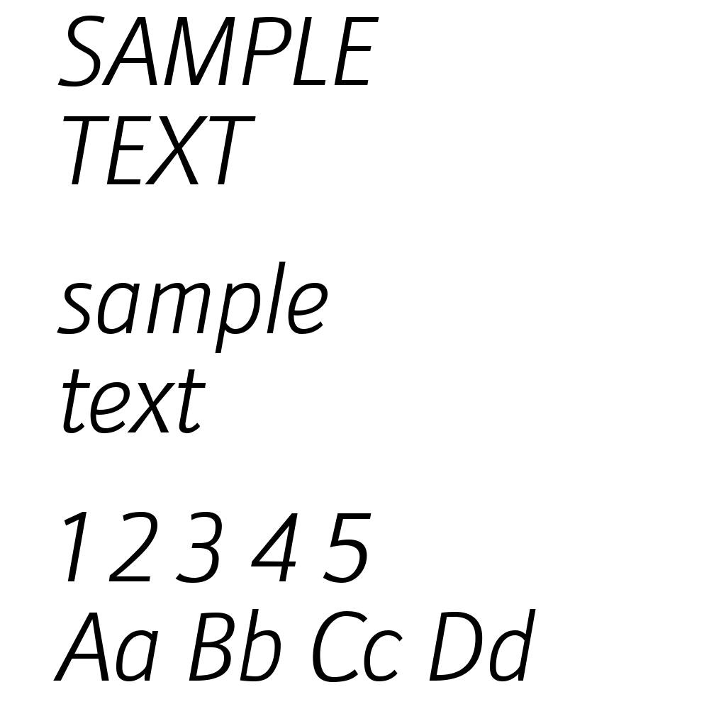 Doradani Lt Italic