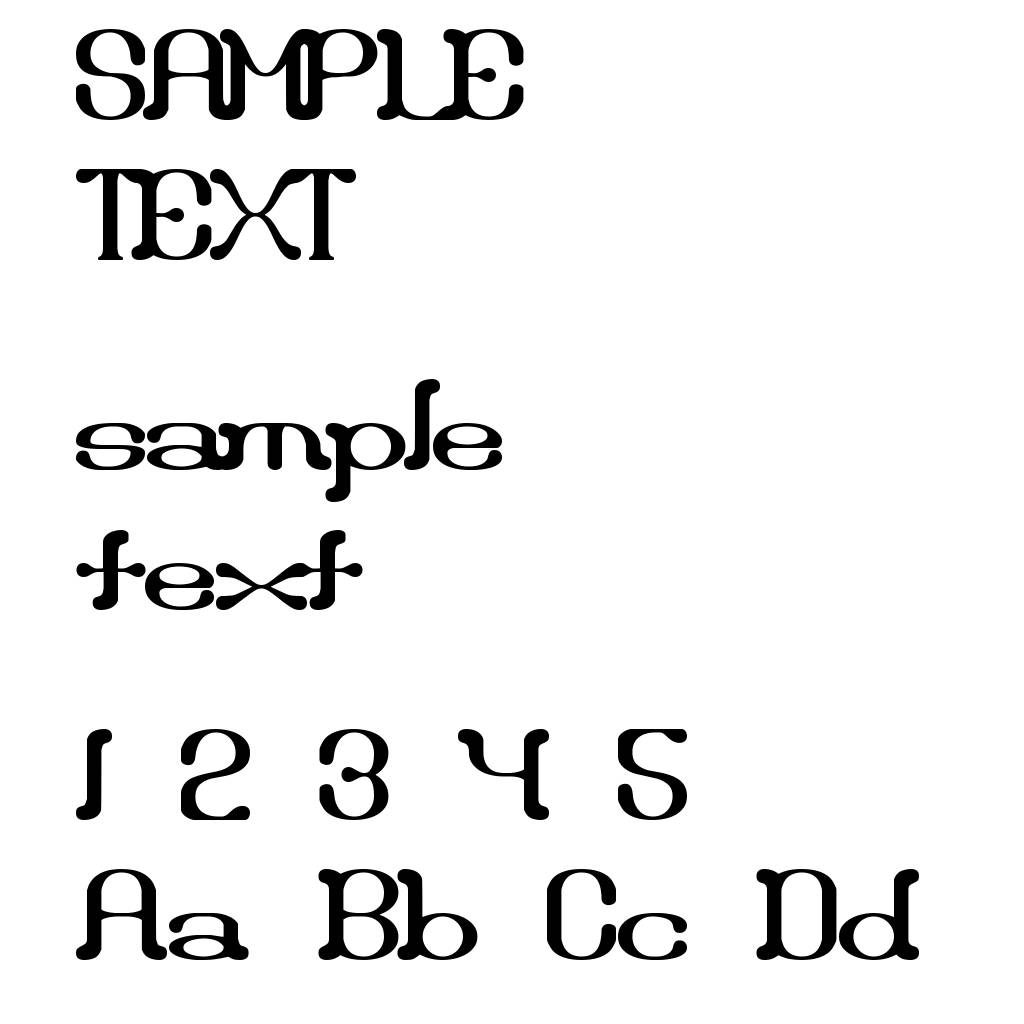 Draggle over kerned BRK