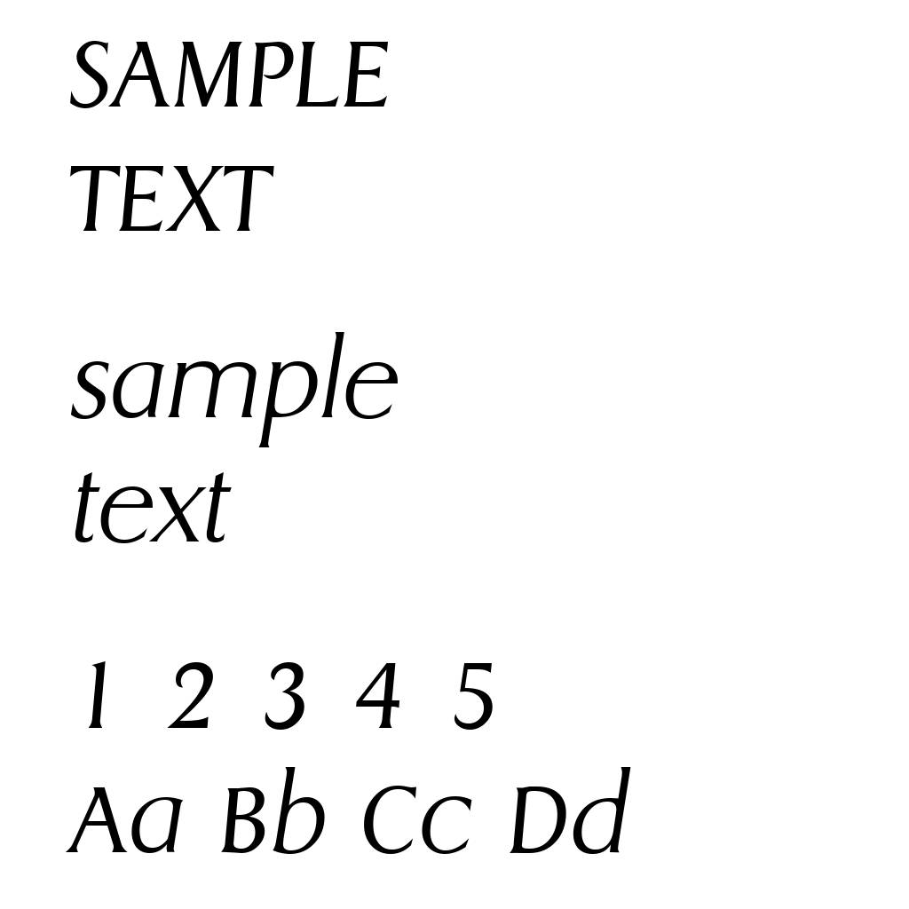 DragonSerial-Xlight-Italic