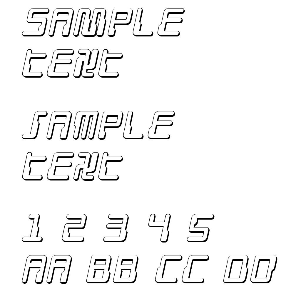 Droid Lover 3D Italic