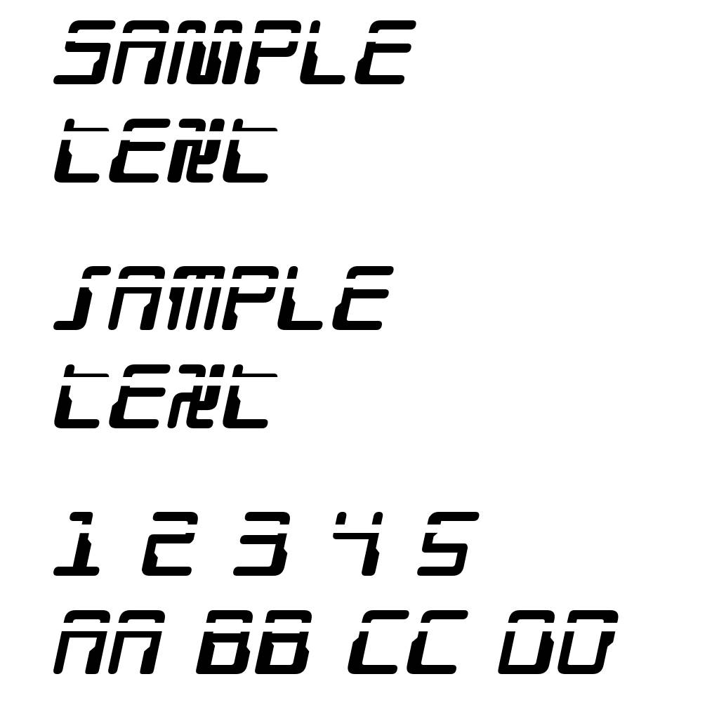 Droid Lover Laser Italic