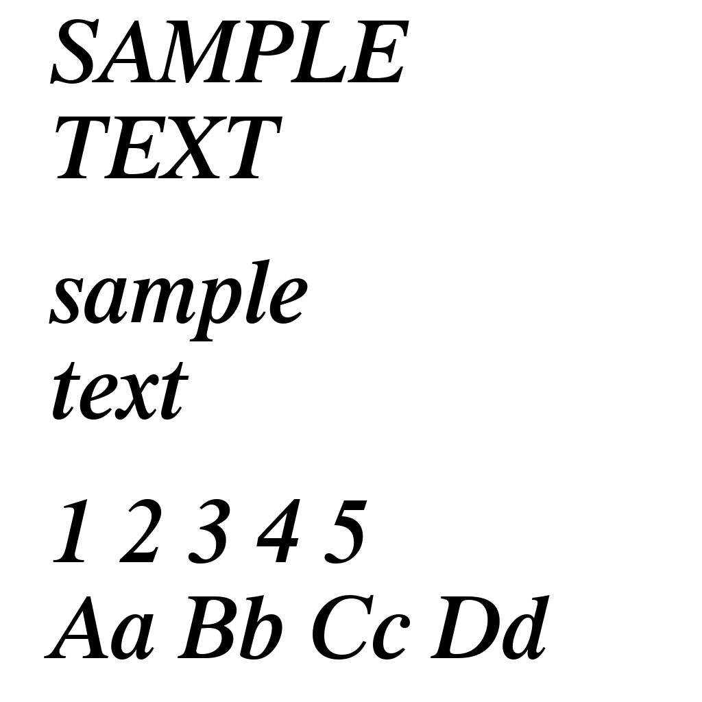 Dutch 801 Semi-Bold Italic BT