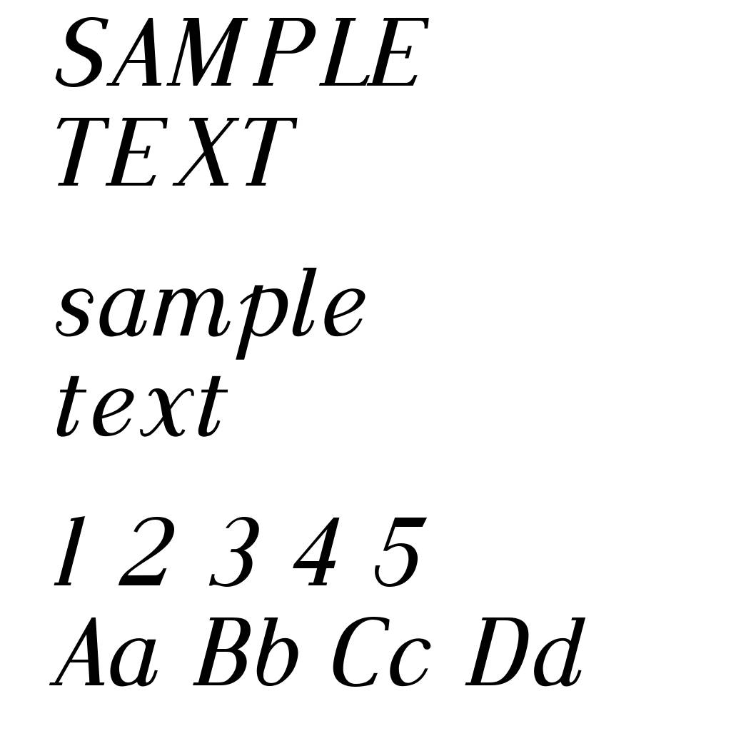 Dustismo Roman Italic