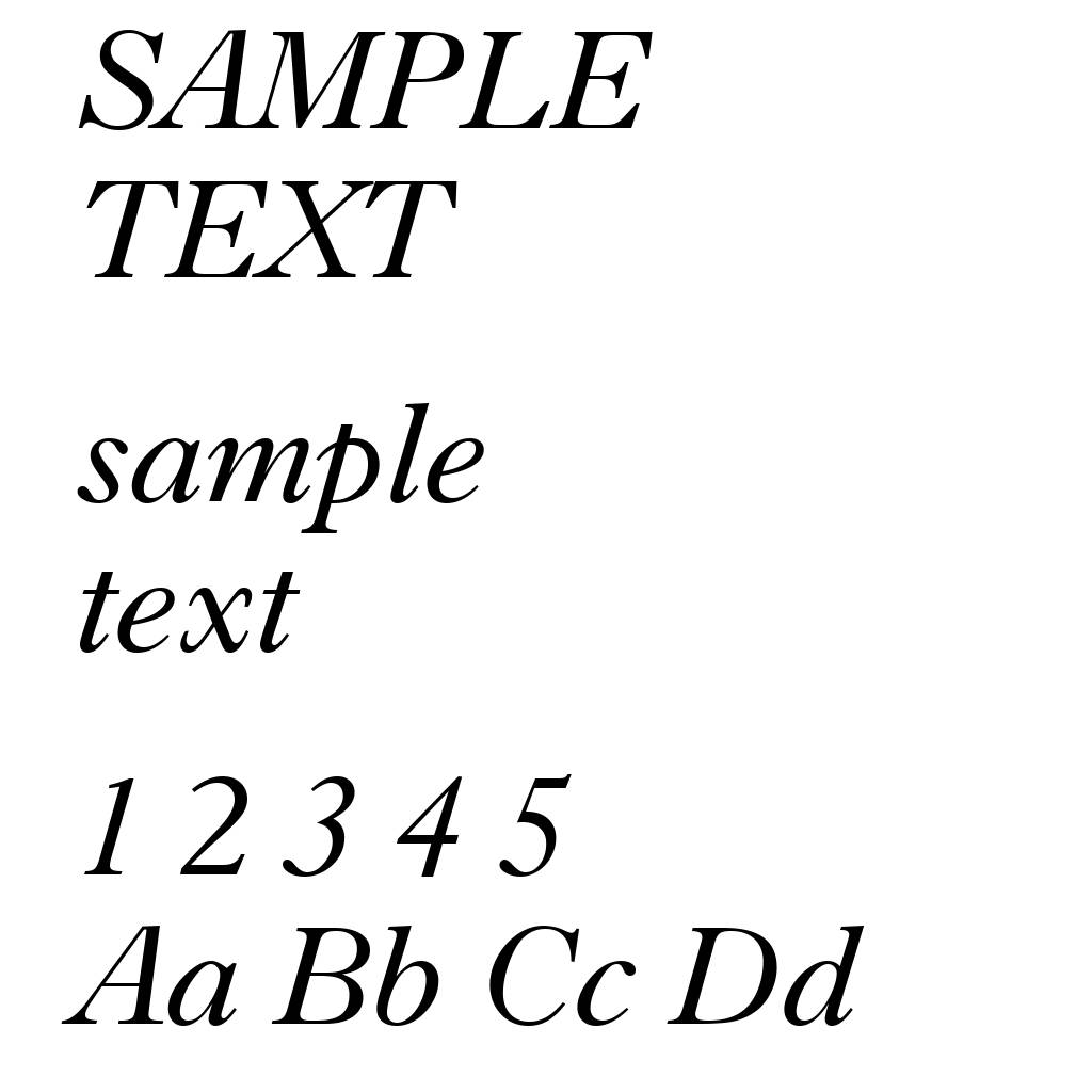 Dutch 766 Italic BT