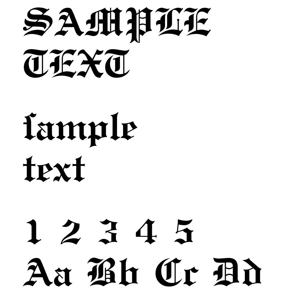 E780-Blackletter-Bold