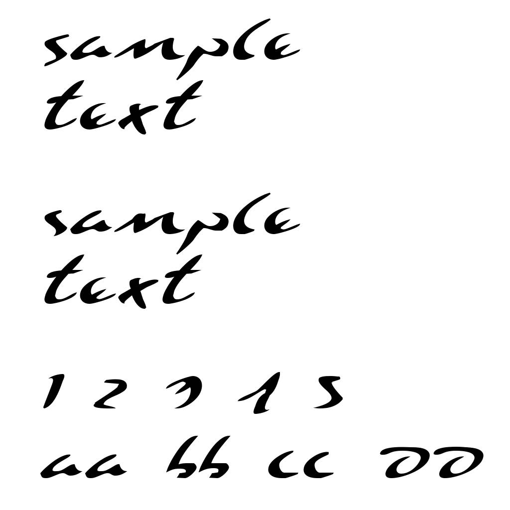Eagleclaw Expanded Italic