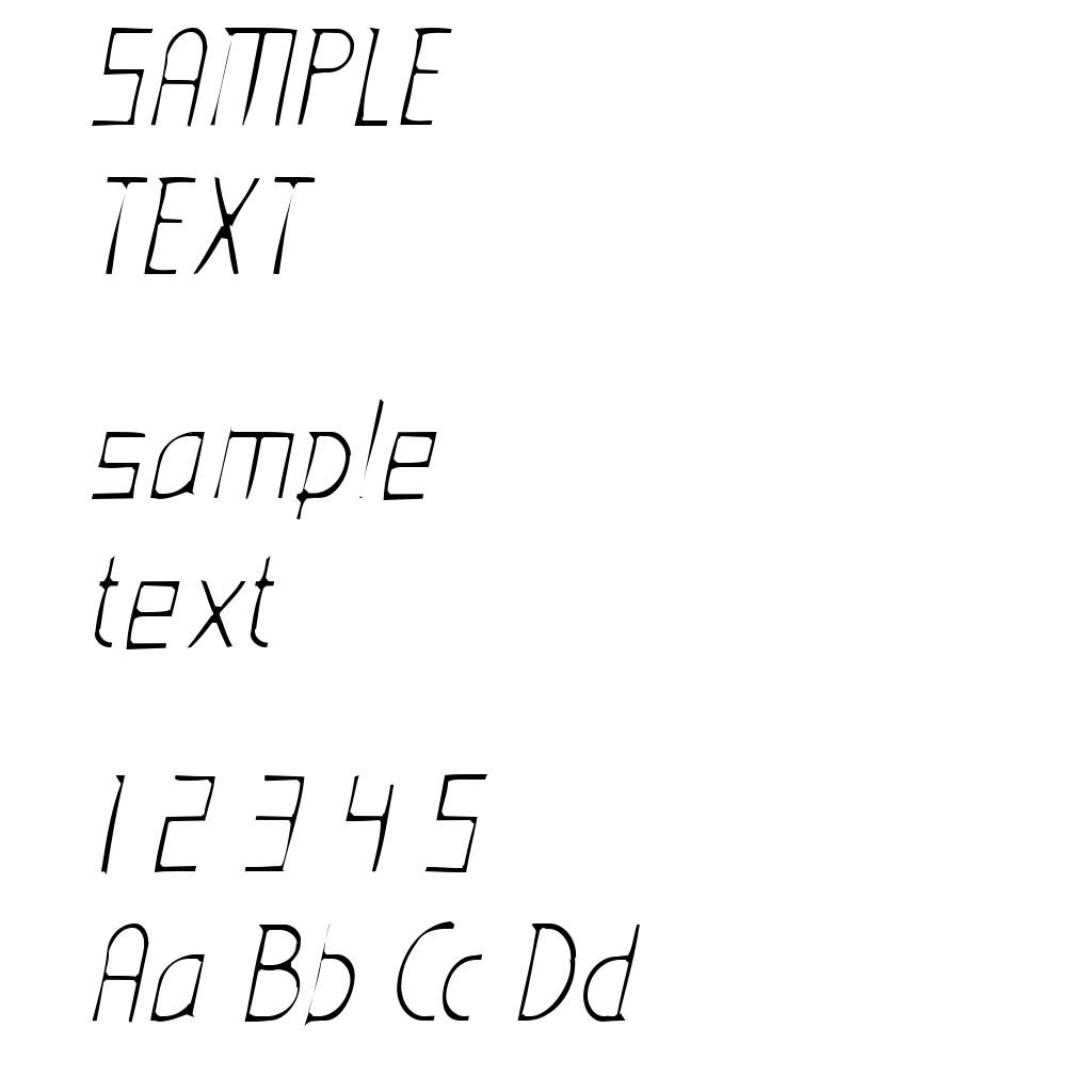 Eden Mills Gaunt Italic