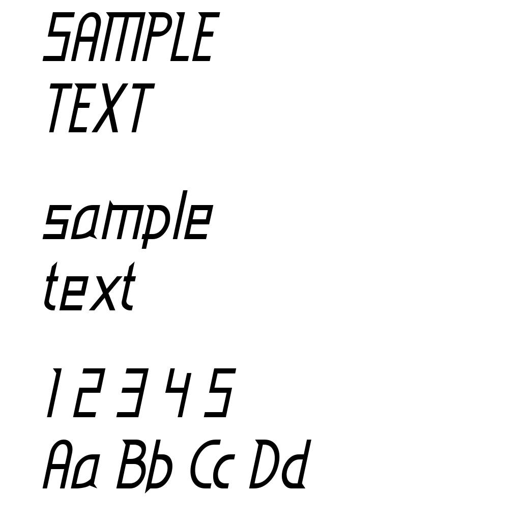 Eden Mills Italic