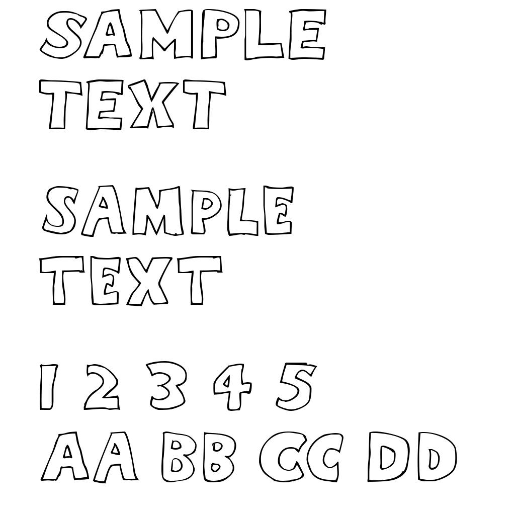 Eighty Percent Caps Outline