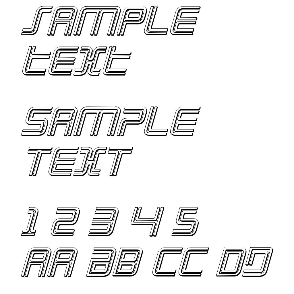 Election Day 3D Italic