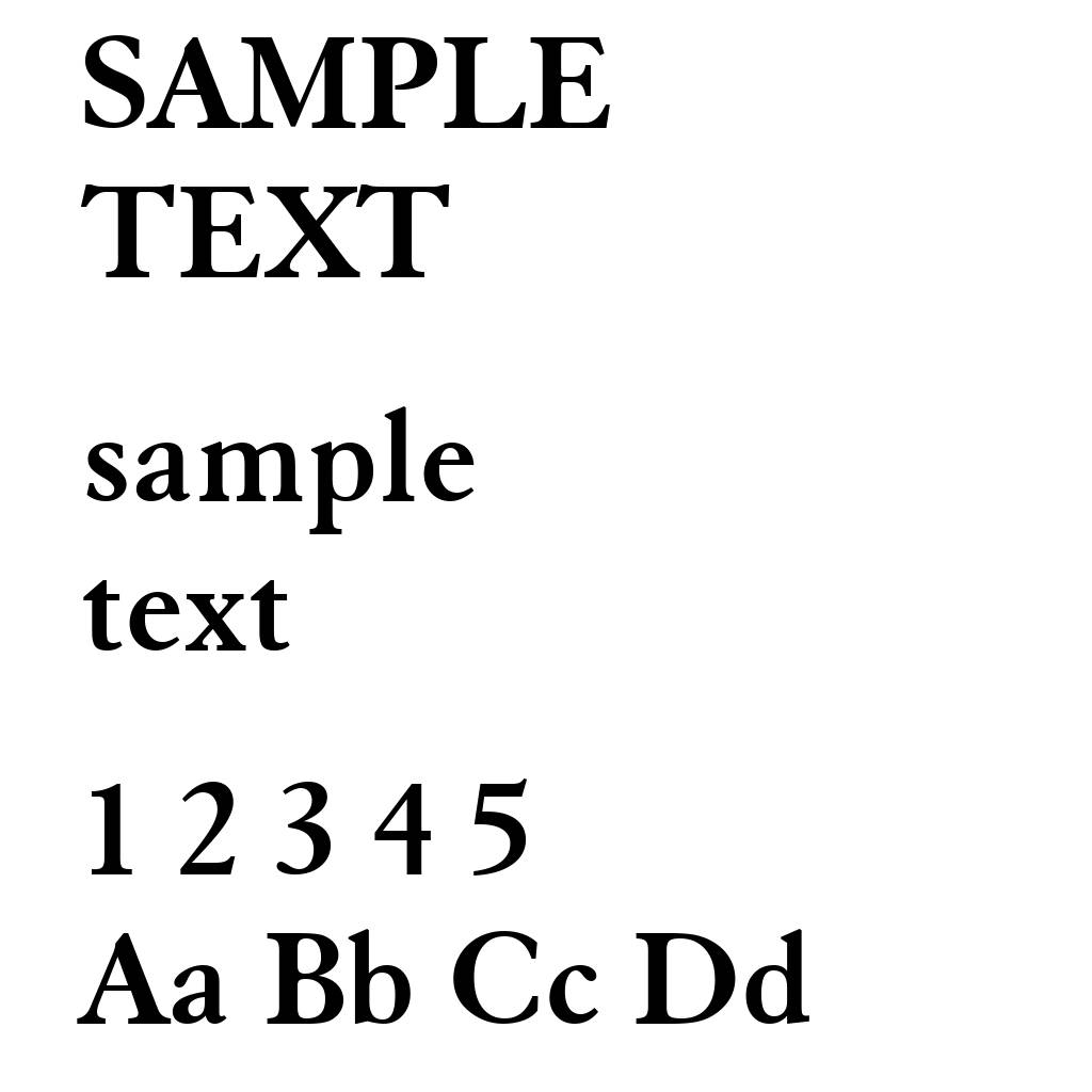 Elegant Garamond Bold BT