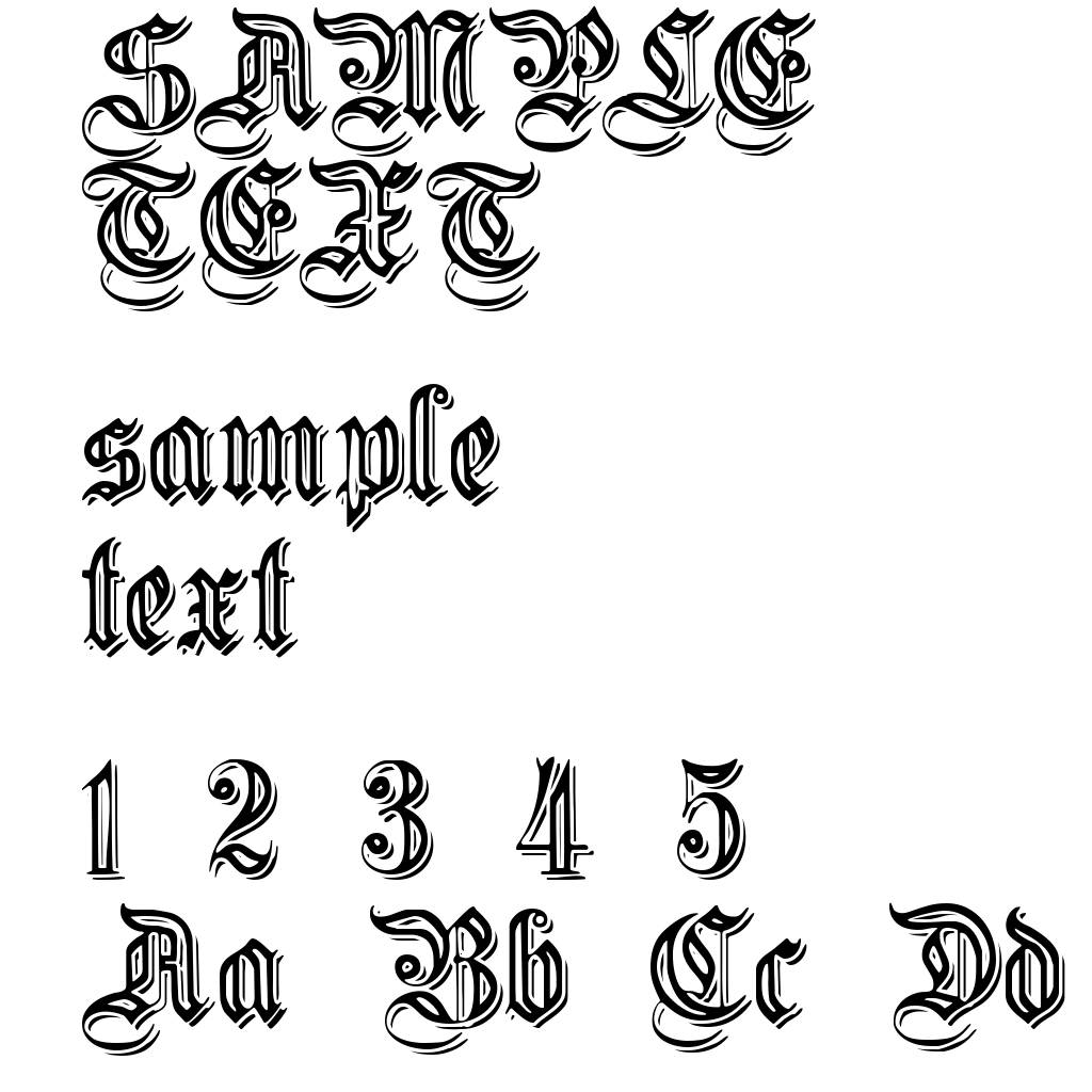 EmbossedGermanica