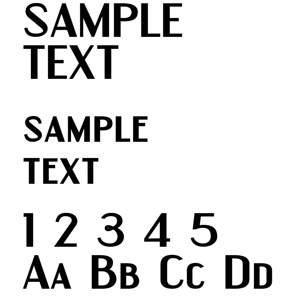 Engebrechtre Expanded Bold
