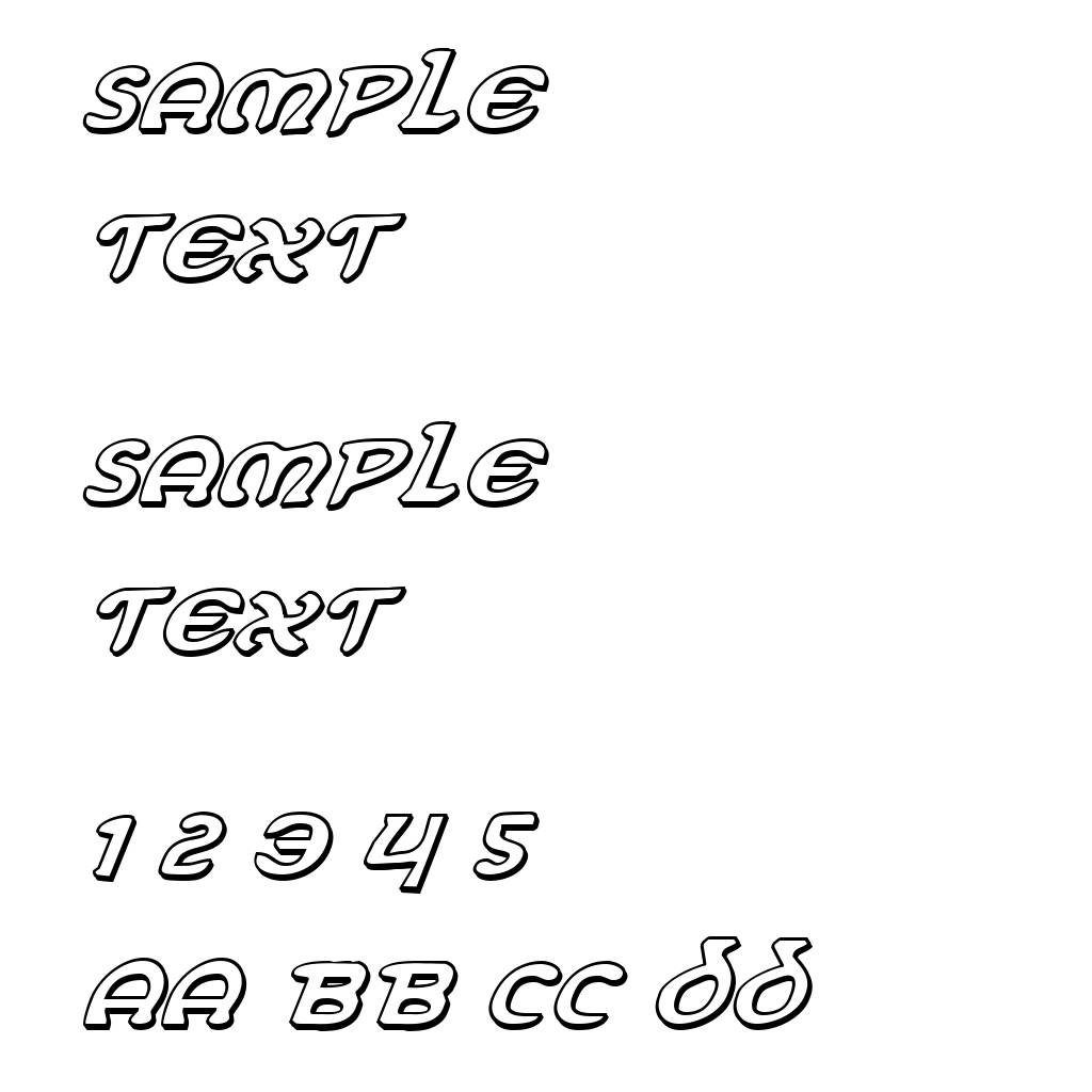 Erin Go Bragh 3D Italic