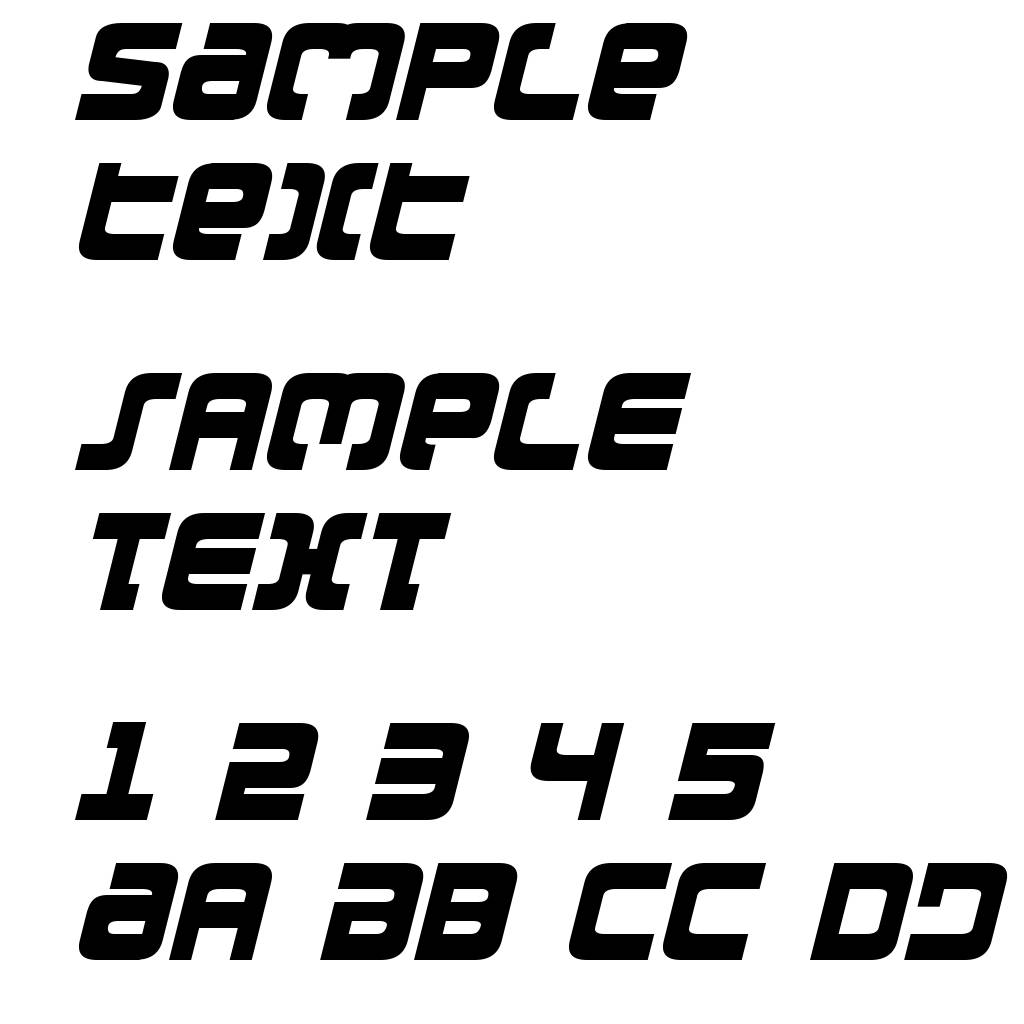 Exedore Condensed Italic
