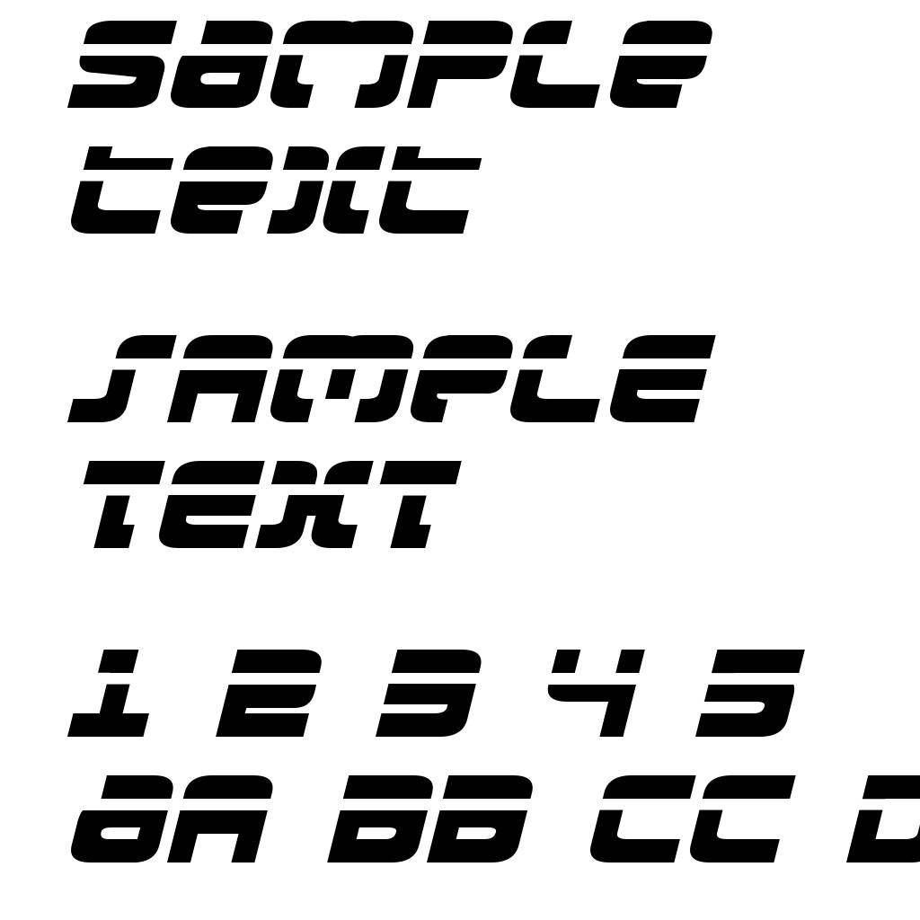 Exedore Laser Italic