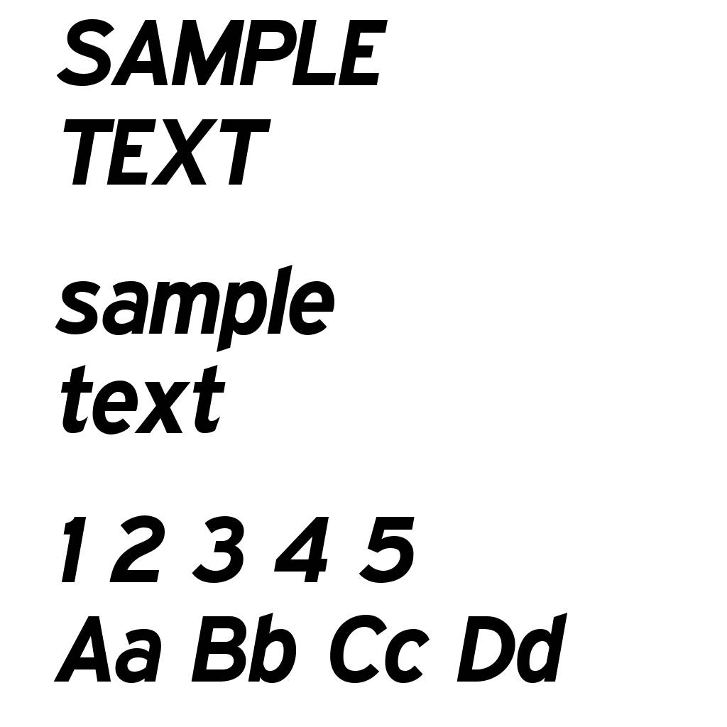 Expressway Rg Bold Italic