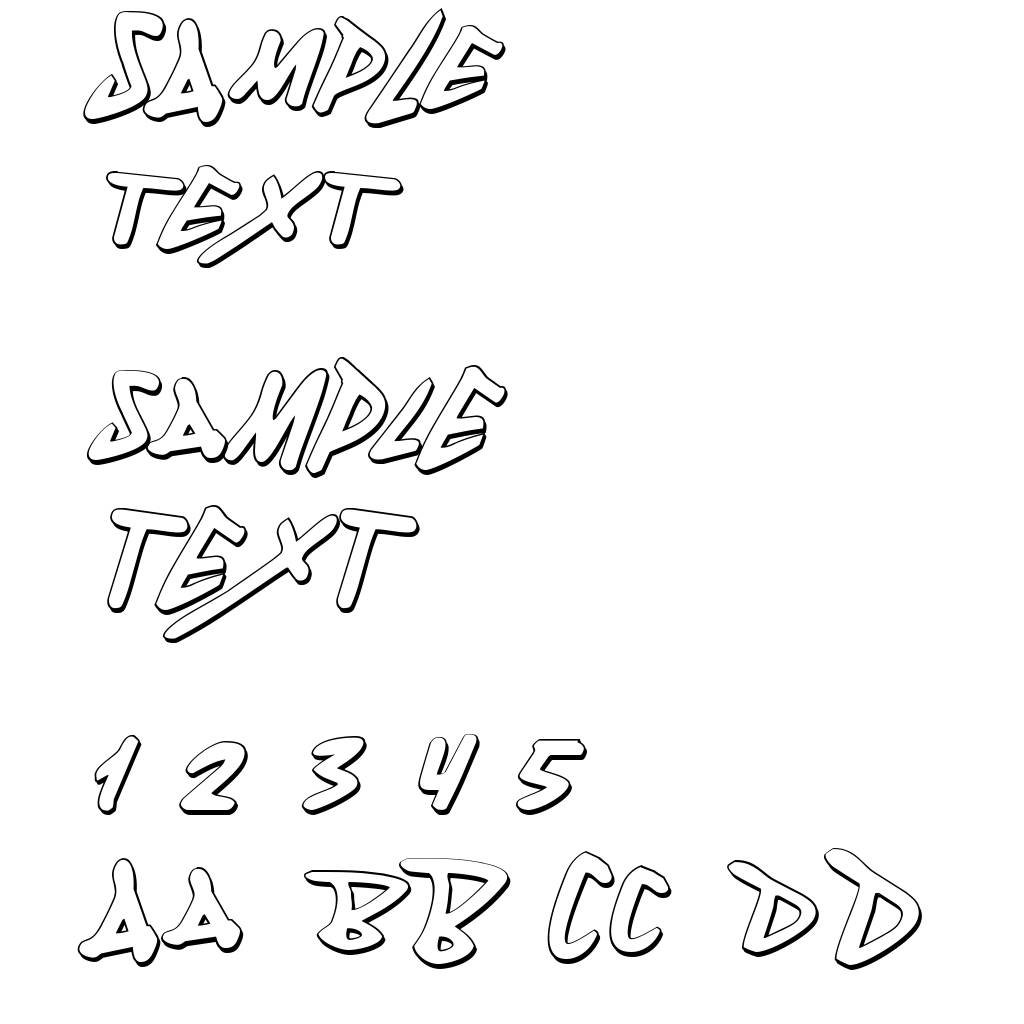 Fantom 3D Italic