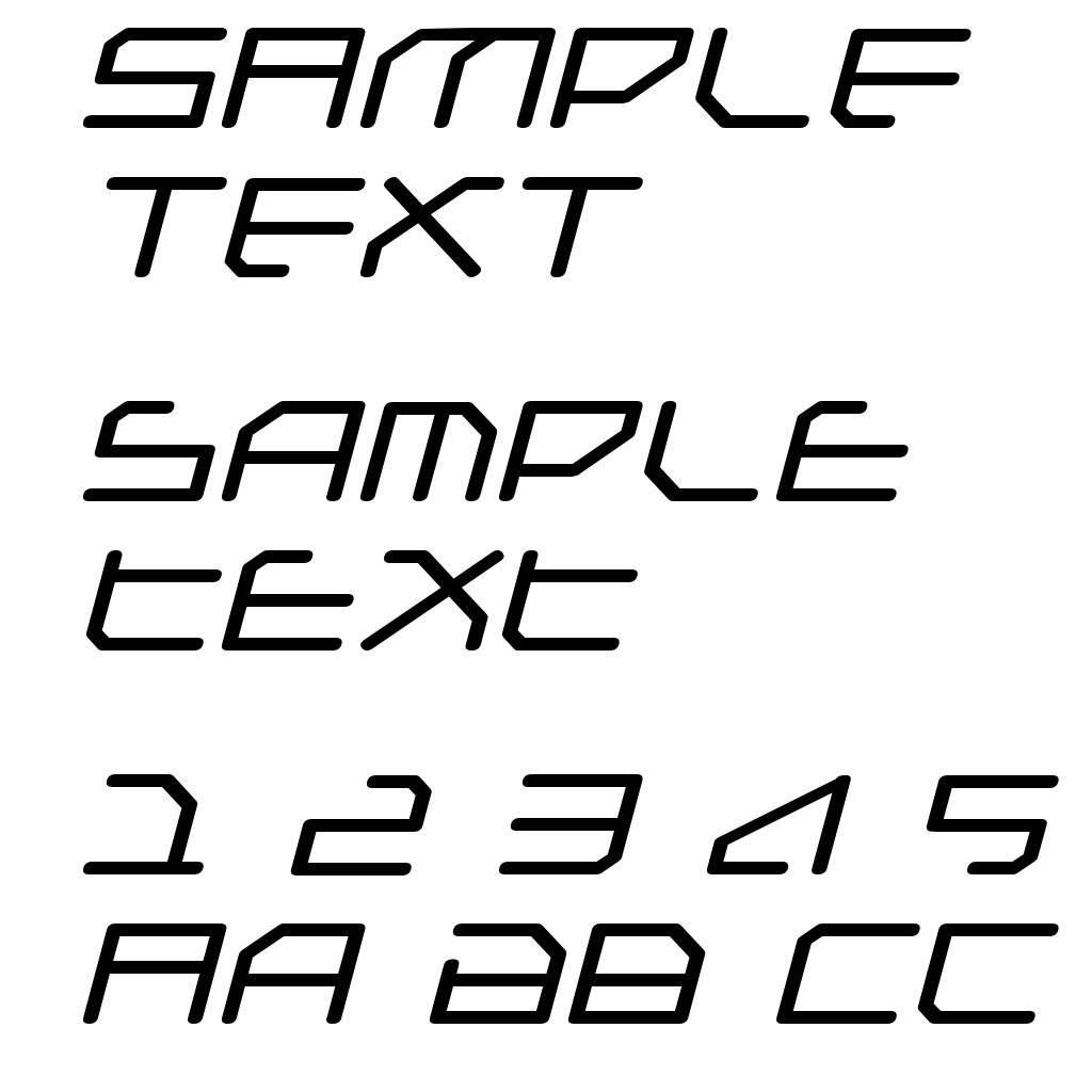 Federapolis Expanded Italic