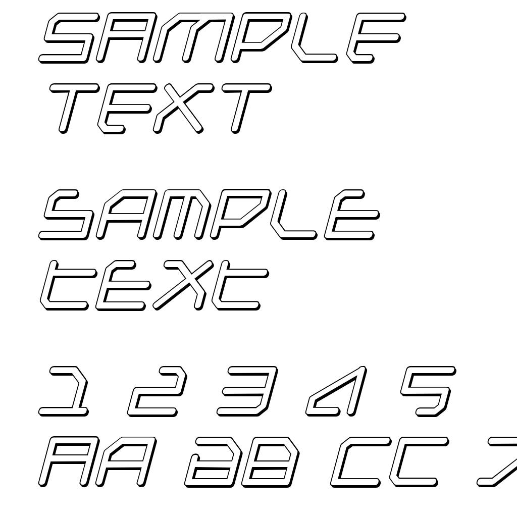 Federapolis Shadow Italic