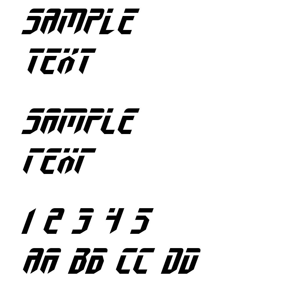 Fedyral Expanded Italic