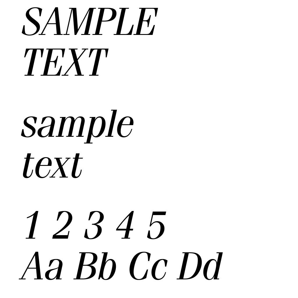 Fenice Regular Italic BT