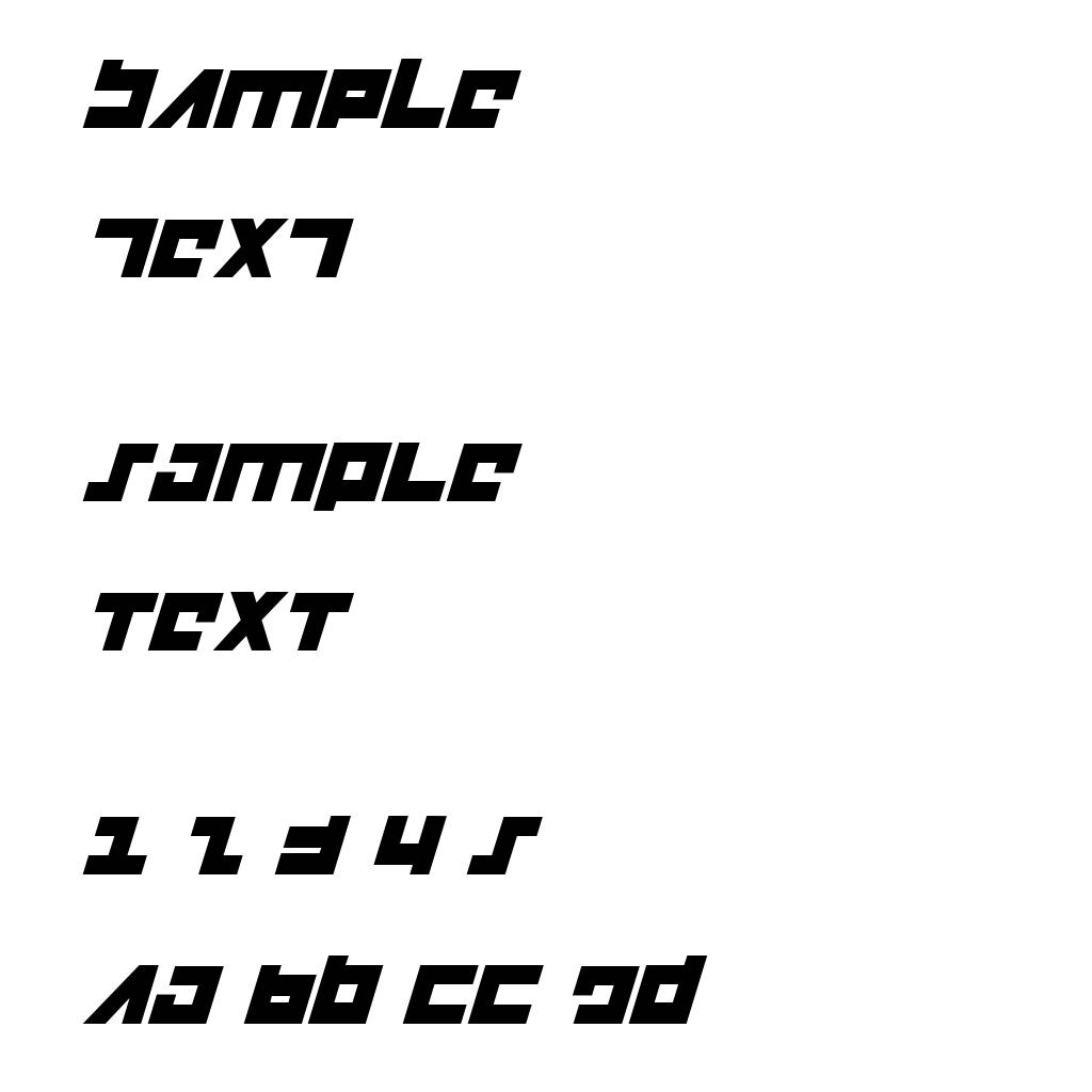 Flight Corps Italic