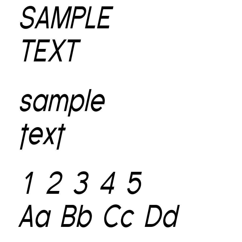 Florencesans Cond Italic