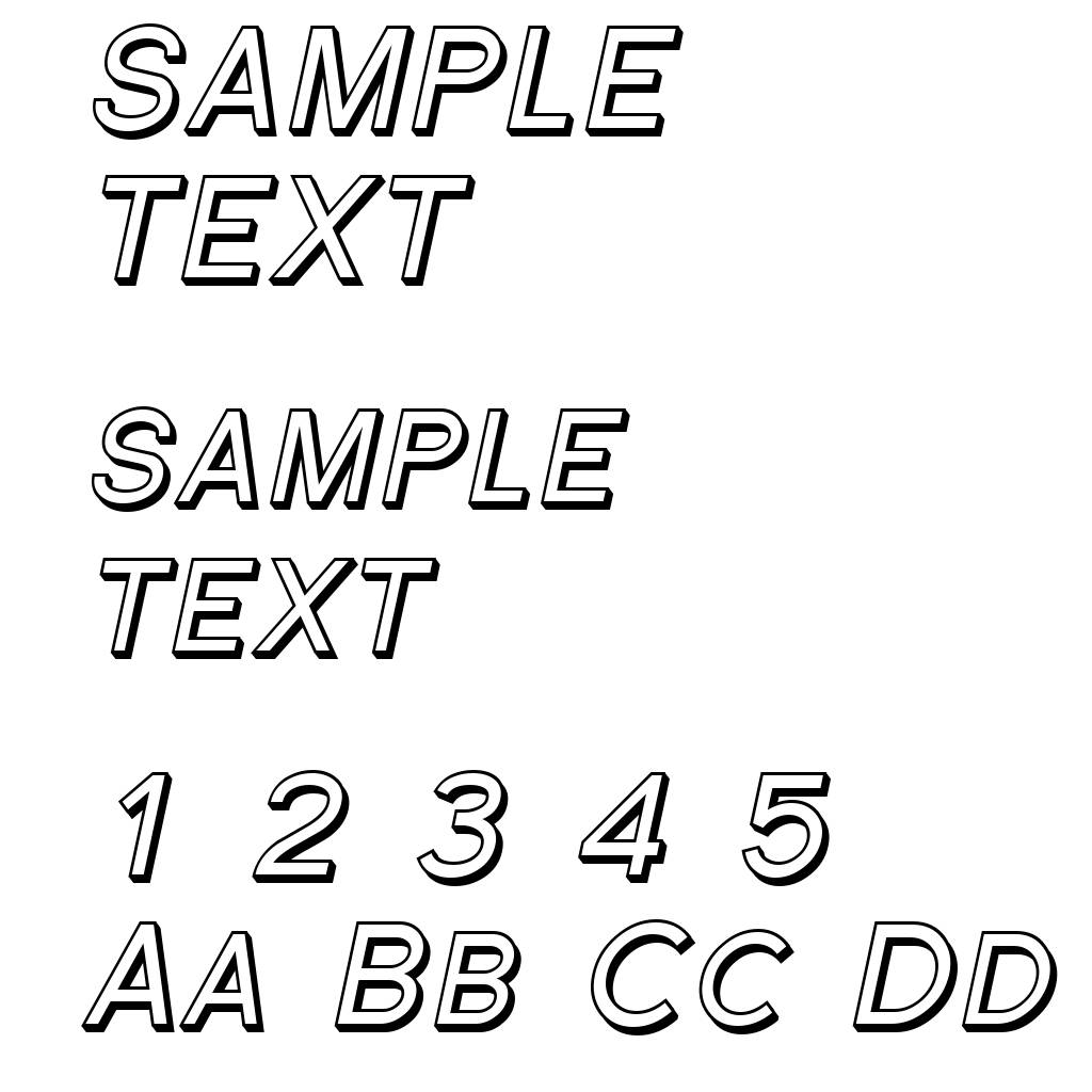 Florencesans SC Shaded Italic
